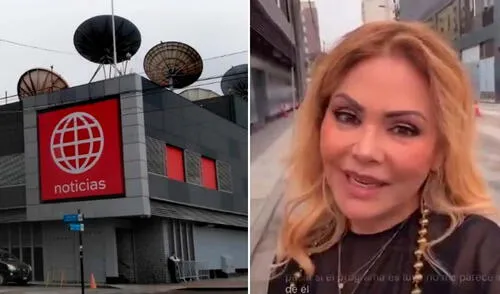 Gisela Valcárcel respondió a América TV. Foto: Composición LR/Captura/YouTube/Captura/Instagram Gisela Valcárcel respondió a América TV.