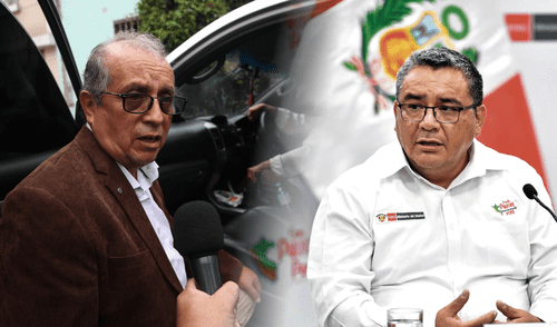 Hermano del la presidenta y el recién nombrado ministro de Justicia vienen siendo investigados por el caso 'Waykis en la sombra'. Foto: composición LR Juan José Santiváñez Nicanor Boluarte Dina Boluarte