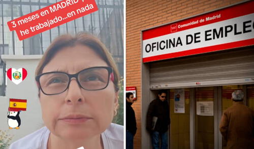 Una ciudadana peruana se volvió viral en TikTok tras asegurar que no encuentra trabajo en Madrid.