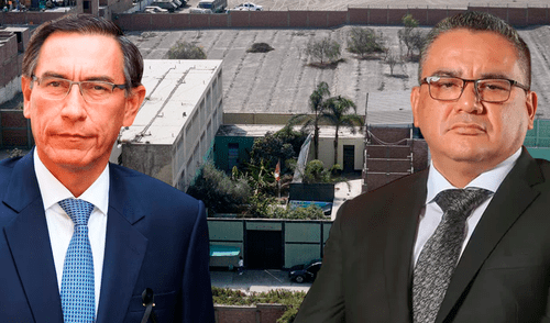 Expresidente Vizcarra sería trasladado hoy a Barbadillo. Foto: Composición LR Martín Vizcarra Juan José Santiváñez