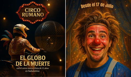Circo Rumano presenta el 'Globo de la muerte' promoción circo Rumano