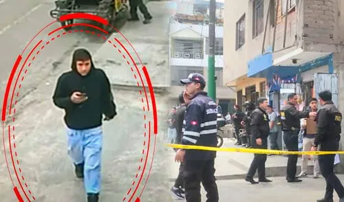Sicario asesina a presunto implicado en robo de S/70.000 al BCP de La Molina: sujeto desayunaba en San Juan de Lurigancho