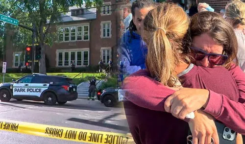 Tiroteo en escuela e iglesia deja 20 heridos y 2 muertos en Estados Unidos.