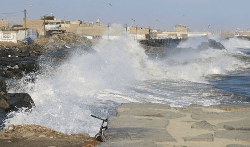 Las playas estarán con oleajes anómalos hasta el 31 de agosto. Foto: Radio Marañon