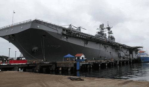 Estados Unidos despliega más de 4.000 efectivos frente a las costas de Venezuela. Foto: EFE/Gabriela Téllez Estados Unidos - Venezuela