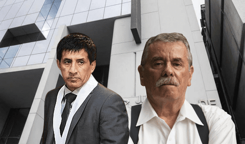 Fernando Rospilgiosi defiende la ley de prescripción de crímenes de lesa humanidad, mientras que Concepción Carhuancho decide optar por el control difuso. Foto: Composición/LR Fernando Rospilgiosi, Richard Concepción Carhuancho