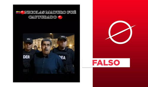 Nicolás Maduro continúa en el poder y no ha sido capturado el 25 de agosto. Foto: captura de TikTok Nicolás Maduro continúa en el poder y no ha sido capturado el 25 de agosto