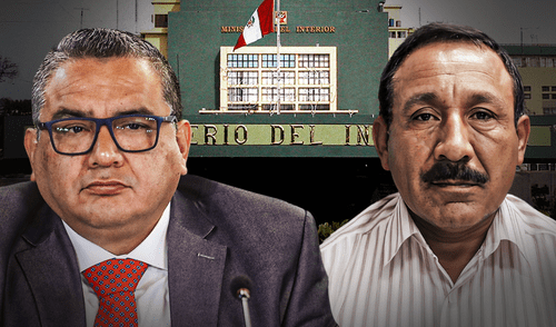 Santiváñez lideraría organización criminal desde el Ministerio del Interior. Foto: Composición LR