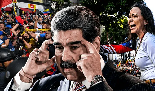 Ambos especialistas coinciden en que las necesidades económicas, sociales y migratorias superan la preocupación por una intervención militar de Estados Unidos en Venezuela. Foto: Composición LR/AFP. Escepticismo y crisis económica: la visión venezolana ante la tensión con Estados Unidos, según expertos