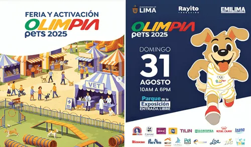 El OlimpiaPets 2025 está listo para recibir a una gran multitud de personas que irán acompañadas de sus mascotas.
