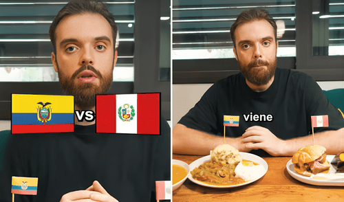 Ibai Llanos comparó los desayunos típicos de Ecuador y Perú. Ibai Llanos comparó los desayunos típicos de Ecuador y Perú.