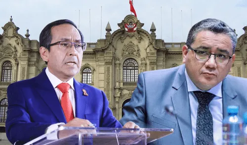 Hinojosa reemplazará a Santiváñez en oficina cercana a Boluarte | Foto: composición LR Hinojosa reemplazará a Santiváñez en oficina cercana a Boluarte