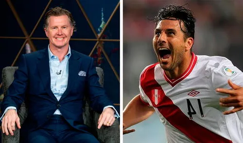 Steve McManaman llenó de elogios a Claudio Pizarro. Foto: composición LR/ESPN/difusión Leyenda del Real Madrid se rinde ante Claudio Pizarro