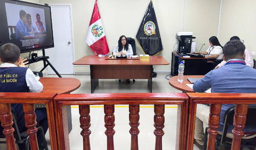 La magistrada evaluó el caso, destacando la acción rápida de la Unidad de Flagrancia Delictiva. Fuente: Difusión.