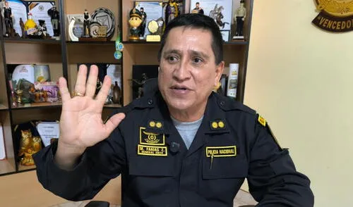 Jefe de Región Policial Piura señaló que en su gestión 25 policías están bajo investigación penal. Foto: Almendra Ruesta - La República. Jefe de Región Policial Piura señaló que en su gestión 25 policías están bajo investigación penal. Foto: Almendra Ruesta - La República.