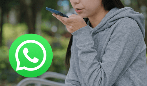 WhatsApp ahora cuenta con una función que permite transcribir mensajes de voz. Foto: Composición LR