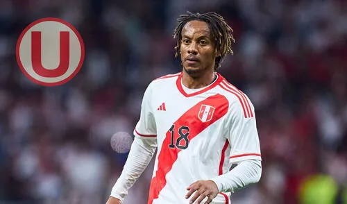 André Carrillo vinculado con Universitario de Deportes . Foto: Lr/RPP André Carrillo vinculado con Universitario de Deportes