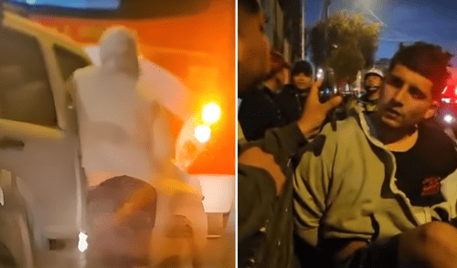 Delincuente cayó en una intervención en La Victoria.