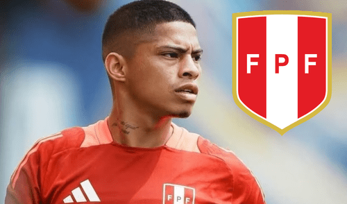 Kevin Quevedo no terminó entrenamiento de la selección peruana