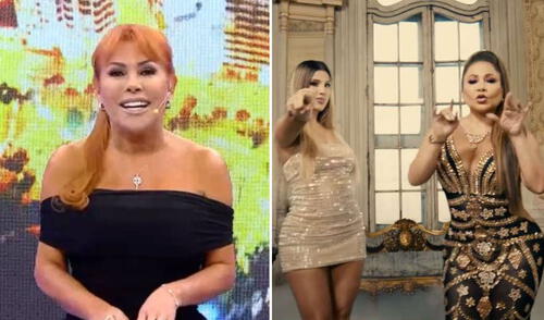 Magaly arremete contra Marisol por canción 'Mala amiga'. Magaly arremete contra Marisol por canción 'Mala amiga'.