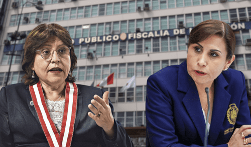 Patricia Benavides presentó una denuncia constitucional contra Delia Espinoza. Foto: composición LR Delia Espinoza Patricia Benavides