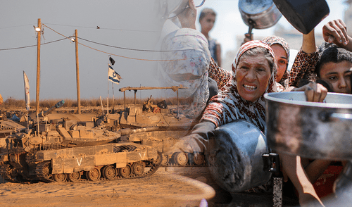 Israel, a través de su portavoz oficial, declaró la Ciudad de Gaza como "una zona de combate".