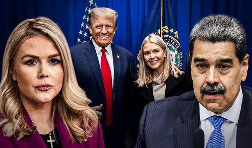 Karoline Leavitt, la portavoz de Donald Trump en Estados Unidos que afronta al régimen de Nicolás Maduro. Karoline Leavitt, la portavoz de Donald Trump en Estados Unidos que afronta al régimen de Nicolás Maduro.