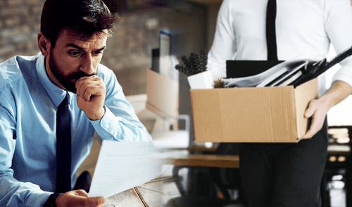 El 72% de los trabajadores afirma que en su organización han ocurrido despidos, reportó Bumeran. Foto: composición LR/Freepik Bumeran