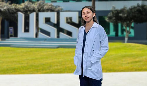 Egresada de la USS marcó un récord histórico. Fuente: Difusión.