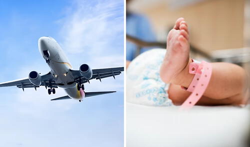 Un recién nacido puede adquirir la nacionalidad según el país de la aerolínea, la ciudadanía de sus padres o la Convención de Naciones Unidas para evitar la apatridia.