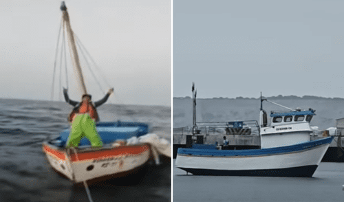 La travesía del pescador, que debía durar pocas horas, se extendió debido a una falla en la batería de su embarcación.