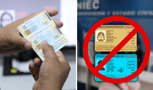 La Reniec publicó la situación de los DNI azul y amarillo en vigencia tras la sola producción del DNI electrónico 3.0 en el Perú.