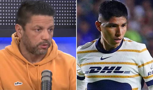 Piero Quispe llegó a Pumas UNAM tras salir campeón con Universitario. Foto: composición LR/captura de 'Vamos al Var' Piero Quispe llegó a Pumas UNAM tras salir campeón con Universitario