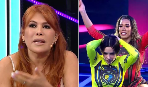 Karen Dejo y Rosángela Espinoza protagonizaron un tenso momento cuando a la popular ‘Rous’ no le agradó la forma en que Dejo le reventó dos huevos en la cabeza. Magaly Medina lanza fuertes comentarios sobre pelea entre Karen Dejo y Rosángela Espinoza