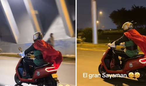 Un motociclista en Perú sorprendió a numerosos usuarios en redes sociales al aparecer vestido como el Gran Saiyaman, icónico personaje de Dragon Ball Z. Motociclista en Perú sorprende con curiosa vestimenta de Dragon Ball Z