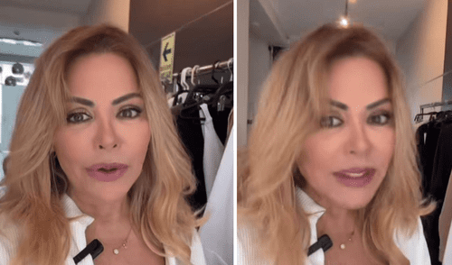 Gisela Valcárcel sorprende al cancelar su presentación de prendas en Plaza Norte
