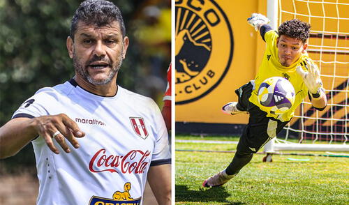 Gustavo Roverano alabó el presente de Pedro Díaz en la liga peruana. Foto: composición de LR/FPF/Cusco FC