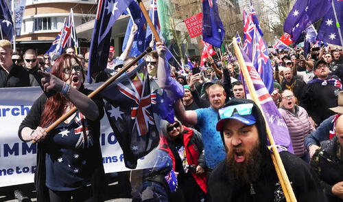 Tensión en Australia por masivas manifestaciones contra la inmigración: Gobierno las vincula con grupos neonazis