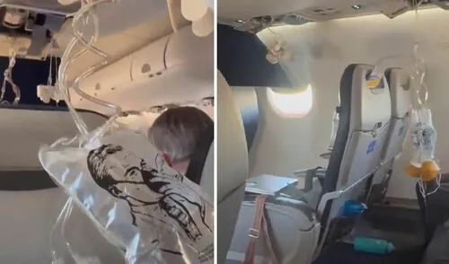 Un vuelo de SkyWest, operado como United Express, sufrió turbulencias severas y un descenso brusco de casi 1200 metros. Foto: composición LR/Fox News Pánico en vuelo de EE. UU.: pasajeros quedaron heridos tras fuerte caída de avión de más de 1.2000 metros de altura