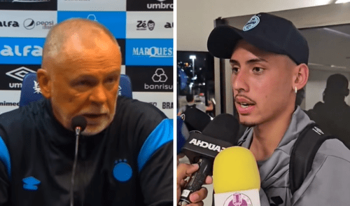 DT de Gremio explicó por qué Erick Noriega fue importante en el empate ante Flamengo