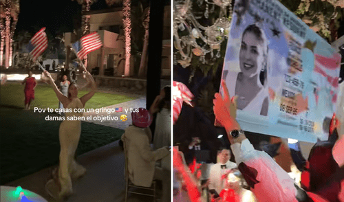 El video de la celebración de la novia mexicana se subió a su cuenta de TikTok.