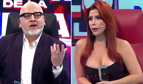 Beto Ortiz y Milena Zárate