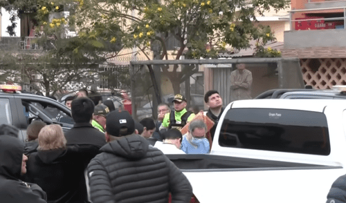 Hombre es asesinado a balazos mientras jugaba fulbito en Bellavista. Foto: Panamericana Hombre es asesinado a balazos mientras jugaba fulbito en Bellavista.