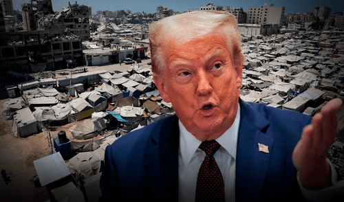 Donald Trump planea reconstruir Gaza y hacerlo un lugar atractivo para inversores.