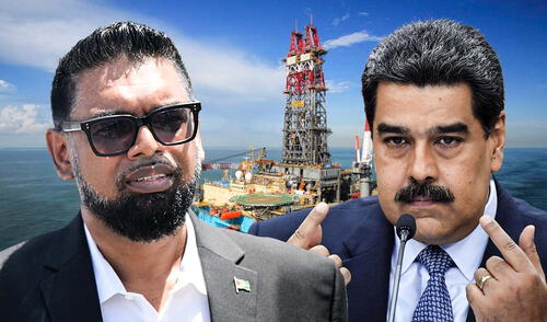 Guyana celebra este lunes elecciones presidenciales y legislativas, con la participación de 750.000 votantes. Foto: composición LR/AFP Guyana elige a su nuevo presidente en medio del boom petrolero y la histórica disputa con Venezuela por el Esequibo