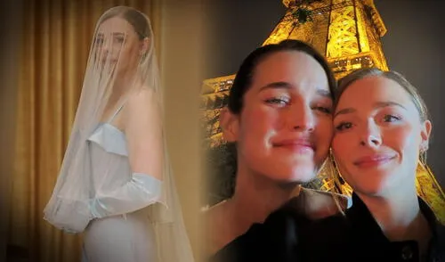 La actriz se caso con su pareja Kate Harrison, tras 7 años de relación y comprometerse a inicios de este año. La actriz se caso con su pareja Kate Harrison, tras 7 años de relación y comprometerse a inicios de este año.