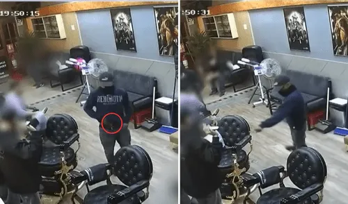 Sujetos se hicieron pasar por clientes y asaltaron una barbería en VMT. Se llevaron más de S/10.000 en equipos y pertenencias. Delincuentes roban en barbería en VMT y se llevan más de S/10.000 entre equipos y pertenencias