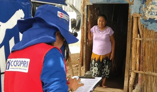 El empadronamiento es gratuito y comenzó el 1 de septiembre en Cajamarca