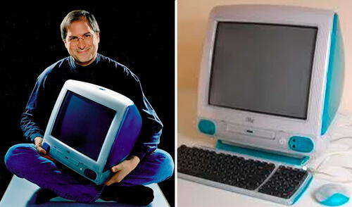La iMac G3 fue el primer producto de Apple en tener la letra 'i' en su nombre. Foto: CNN/Apple Wikia