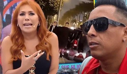 Christian Cueva y Magaly Medina